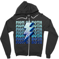 Mom Of Both Boys Zipper Hoodie | Artistshot