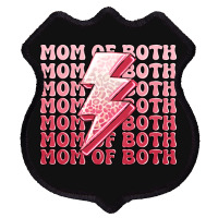 Mom Of Both Girls Shield Patch | Artistshot