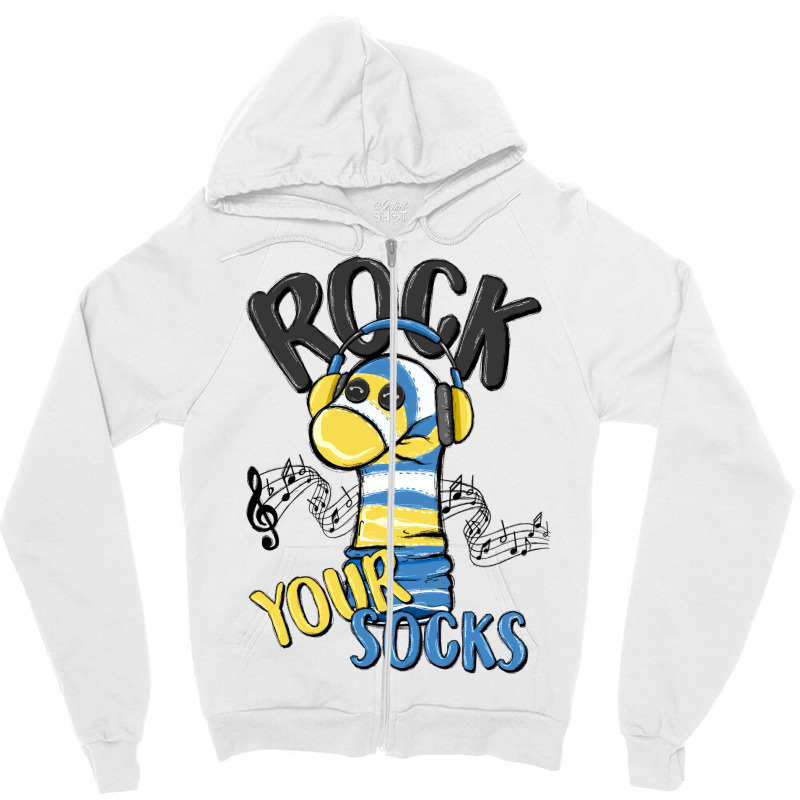 Rock Your Zipper Hoodie | Artistshot