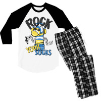 Rock Your Men's 3/4 Sleeve Pajama Set | Artistshot