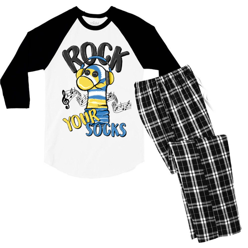 Rock Your Men's 3/4 Sleeve Pajama Set | Artistshot