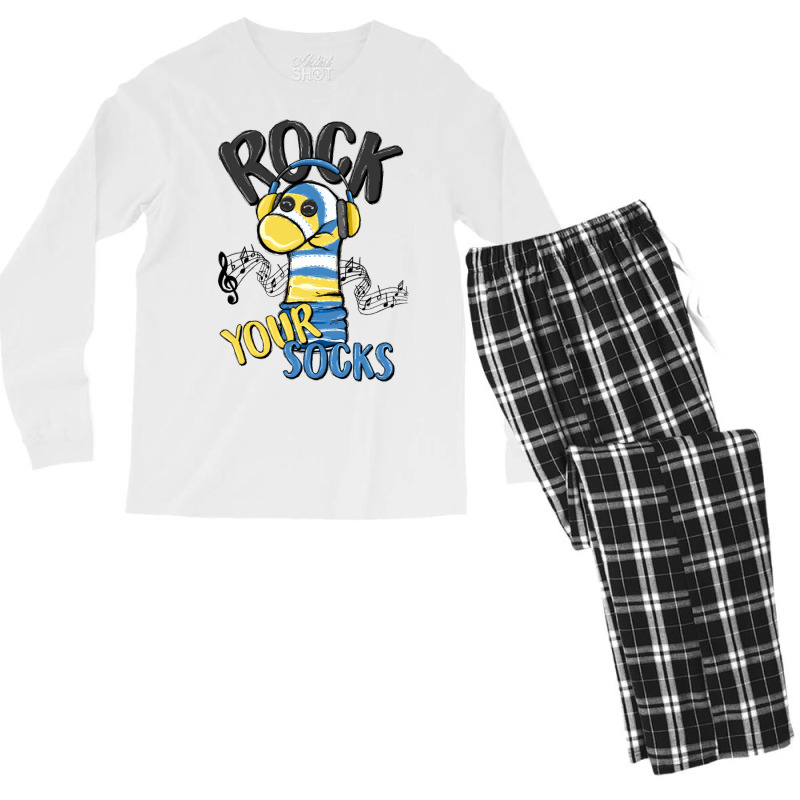 Rock Your Men's Long Sleeve Pajama Set | Artistshot