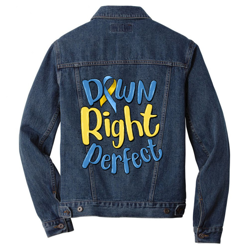 Down Right Perfect Men Denim Jacket | Artistshot