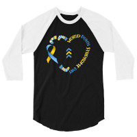 World Down Syndrome Day 3/4 Sleeve Shirt | Artistshot