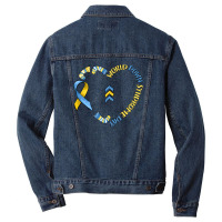 World Down Syndrome Day Men Denim Jacket | Artistshot