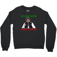 Stand With Imran Khan Pakistan Design Crewneck Sweatshirt | Artistshot