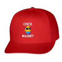 Chick Magnet Funny Easter Cute Baby Chicken Lover Kids Boys T Shirt Trucker Cap | Artistshot