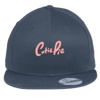 Cutie Pie Flat Bill Snapback Cap | Artistshot