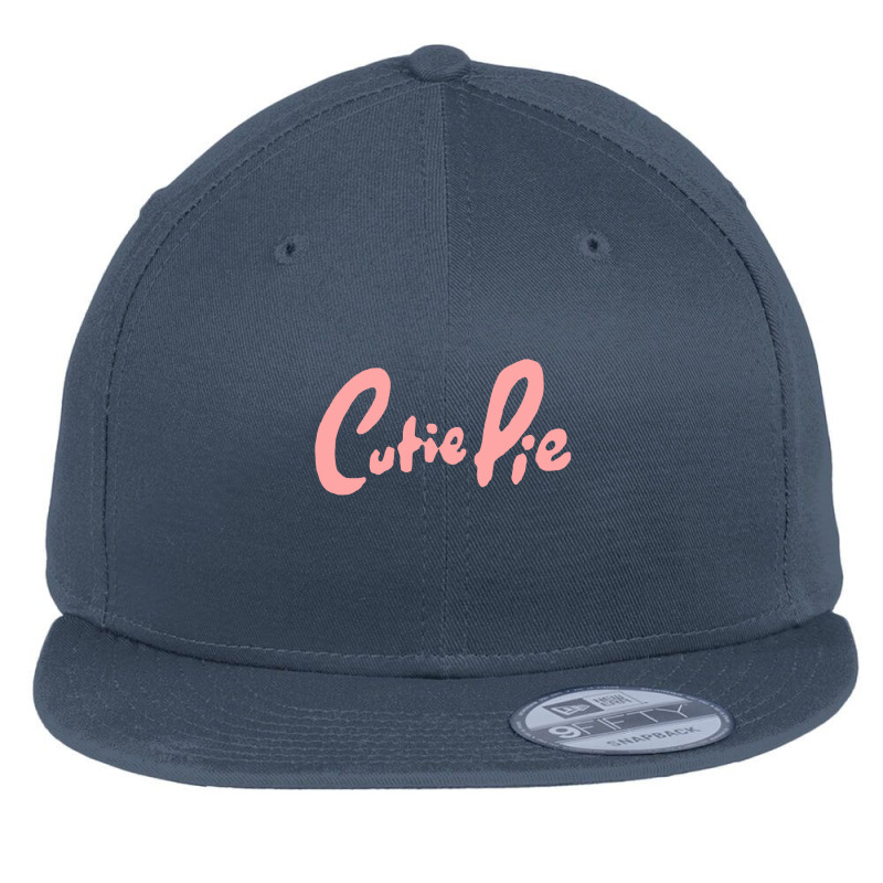 Cutie Pie Flat Bill Snapback Cap | Artistshot