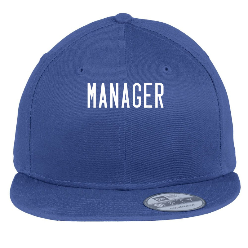 Manager – Team Leader Identification T Shirt Flat Bill Snapback Cap by AbidahToenges | Artistshot