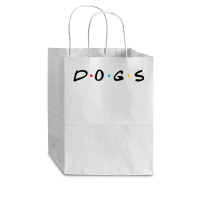 Dogs Friends Tv Show Themed Cub Paper Bag - 8 X 4 1/2 X 10 1/4 | Artistshot