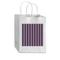 Vertical Striped Colors Skirt Chiffon Top Cub Paper Bag - 8 X 4 1/2 X 10 1/4 | Artistshot