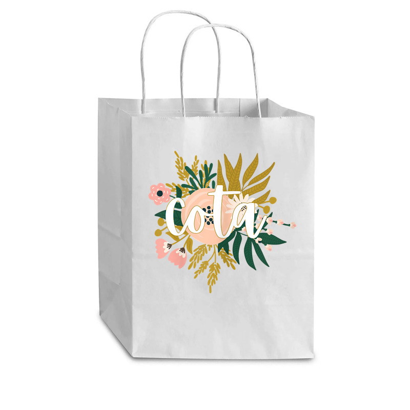 Womens Occupational Therapy Assistant Therapist Gifts Cota Cub Paper Bag - 8 X 4 1/2 X 10 1/4 | Artistshot