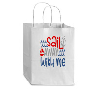 Sail Away With Me Cub Paper Bag - 8 X 4 1/2 X 10 1/4 | Artistshot