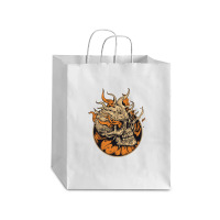 Skull Debie Paper Bag - 10 X 5 X 13 | Artistshot