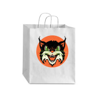 Wild Cat Rockabilly Retro Gift Debie Paper Bag - 10 X 5 X 13 | Artistshot