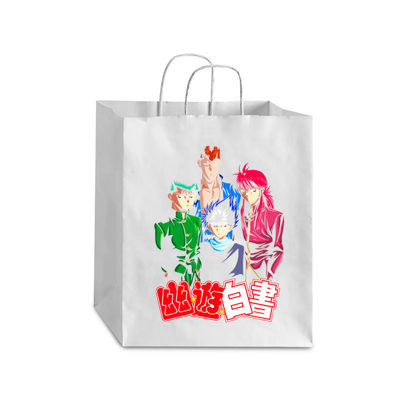 Yuyuhakusho Squad Gift Debie Paper Bag - 10 X 5 X 13 | Artistshot