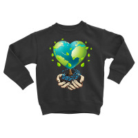 Earth Day 2020 Gifts Ecology Environmental Science Toddler Sweatshirt | Artistshot