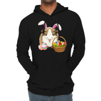 Easter Shirt Guinea Pig Funny Bunny Ears Eggs Lightweight Hoodie | Artistshot