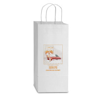 Pontiac Fiero Double Wine Paper Bag - 6 1/2 X 3 1/2 X 12 3/8 | Artistshot