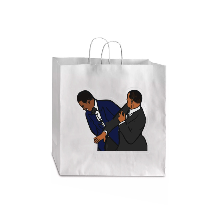 Will Smith Slap     (2) Jumbo Paper Bag - 18 X 7 X 18 3/4 | Artistshot