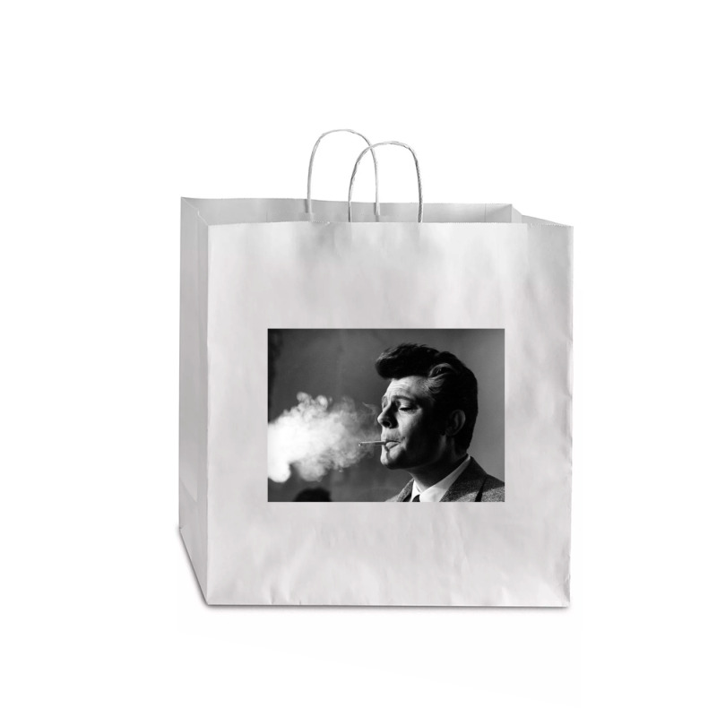 Marcello Mastroianni Gift Jumbo Paper Bag - 18 X 7 X 18 3/4 | Artistshot