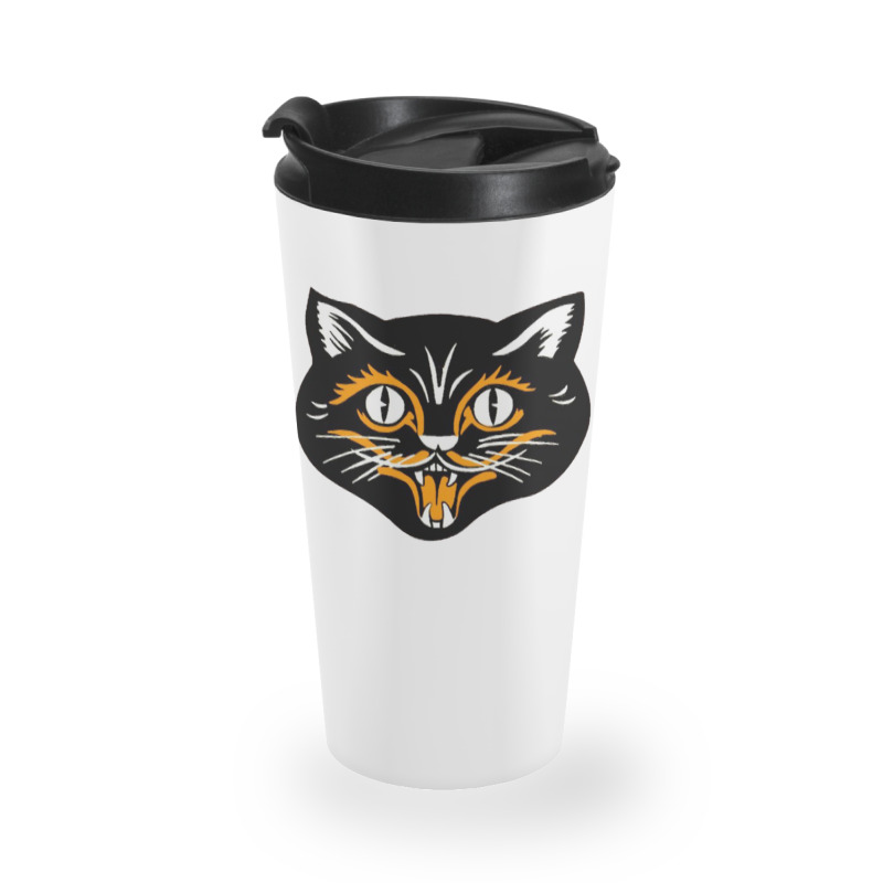 Slap You So Hard, Robbie, Halloween,nying, Black Cats Travel Mug | Artistshot