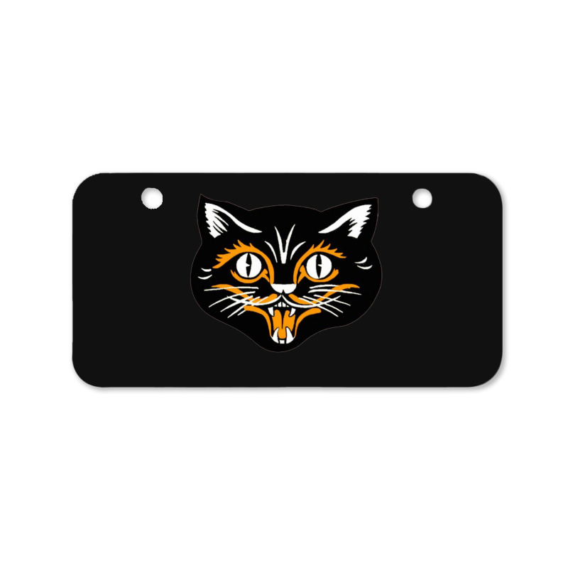 Slap You So Hard, Robbie, Halloween,nying, Black Cats Bicycle License Plate | Artistshot