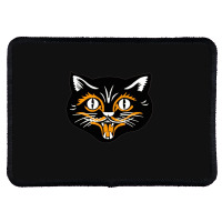 Slap You So Hard, Robbie, Halloween,nying, Black Cats Rectangle Patch | Artistshot