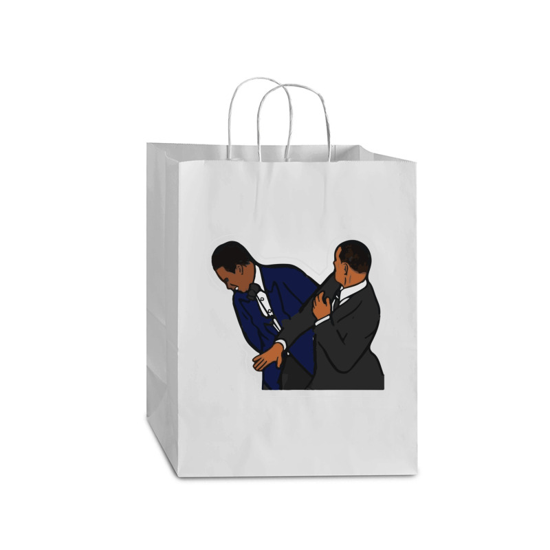 Will Smith Slap     (2) Mart Paper Bag -13 X 7 X 17 | Artistshot