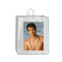 Ian Somerhalder Shirtless Gift Queen Paper Bag - 16 X 6 X 19 1/4 | Artistshot