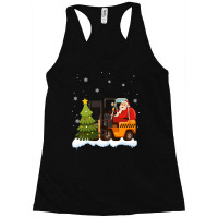 Forklift Driver Operator Santa Claus Teamster Christmas Racerback Tank | Artistshot