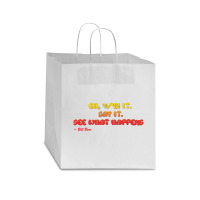 Bill Burr Eh, $! It. Say It. See What Happens. Star Paper Bag - 13 X 7 X 13 | Artistshot