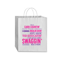 T1d Diabetic Type 1 Diabetes Awareness Men Women Kid Traveler Paper Bag -13 X 6 X 15 3/4 | Artistshot