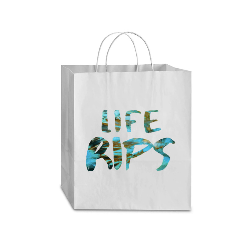 Life Rips Chris D_elia Congratulations Podcast Blue Colorway Traveler Paper Bag -13 X 6 X 15 3/4 | Artistshot