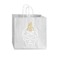 Campfire Skull Vogue Paper Bag - 16 X 6 X 12 | Artistshot