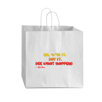 Bill Burr Eh, $! It. Say It. See What Happens. Vogue Paper Bag - 16 X 6 X 12 | Artistshot