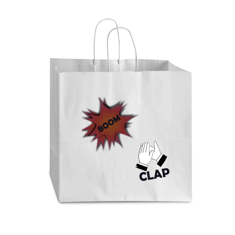 Charli Xcx Inspired Designs Boom Clap Vogue Paper Bag - 16 X 6 X 12 | Artistshot