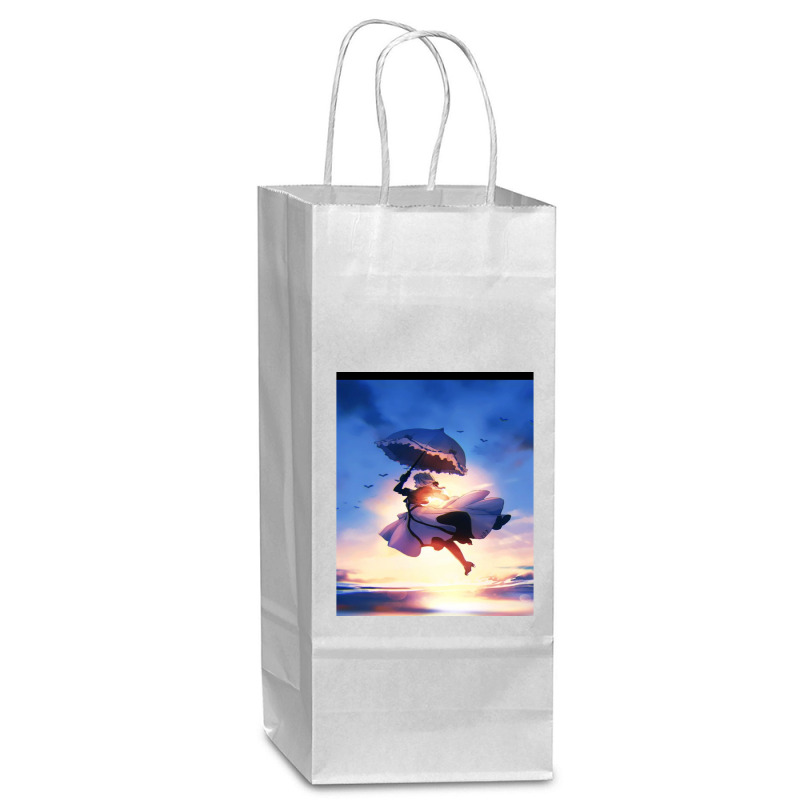 Violet Evergarden  Graphic Wine Paper Bag - 5 1/2 X 3 1/4 X 13 | Artistshot