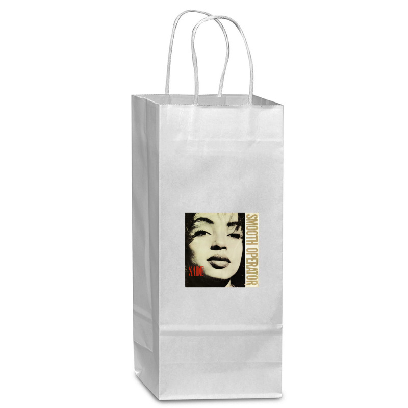 Sade Smooth Operator Printed Wine Paper Bag - 5 1/2 X 3 1/4 X 13 | Artistshot