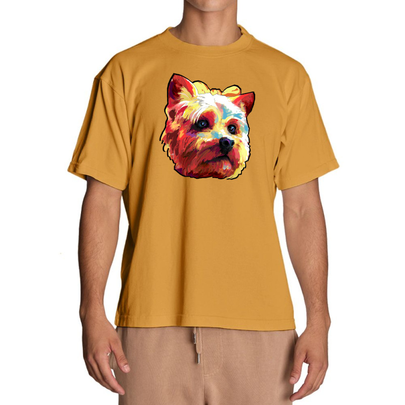 Yorkshire Terrier Urban Heavy T-shirt by ArtMailsonCello | Artistshot