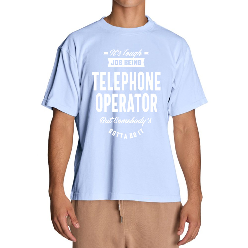 Telephone Operator Job Title Gift Urban Heavy T-shirt | Artistshot