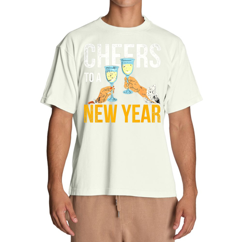 Cheers To A New Year Urban Heavy T-shirt | Artistshot