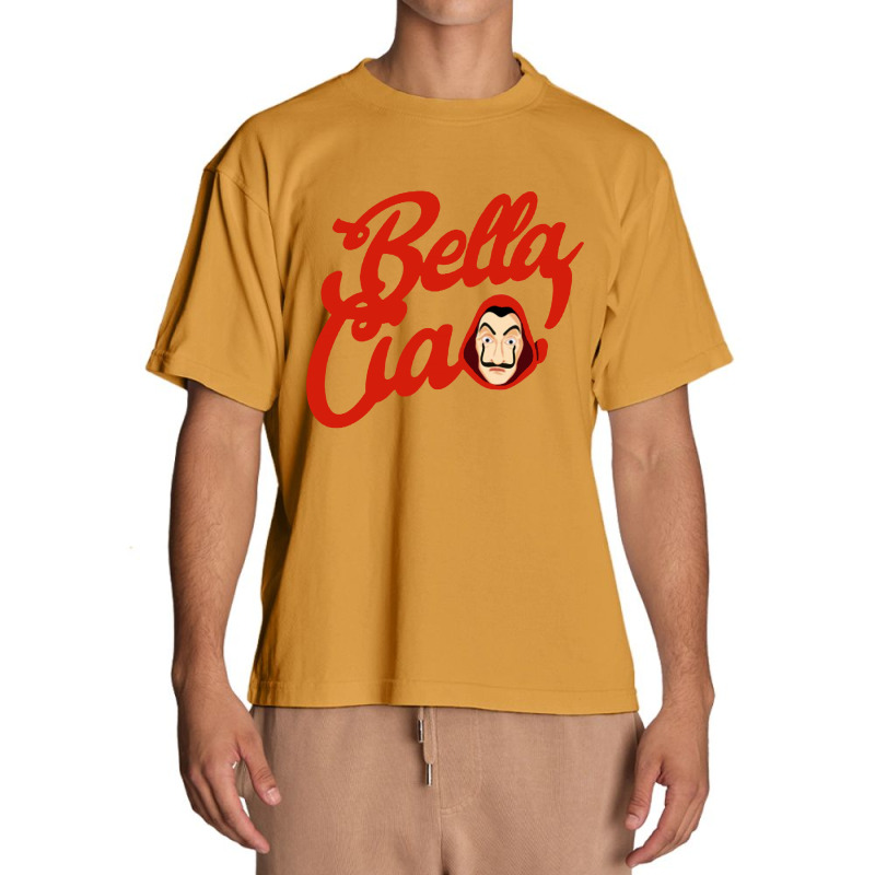 Funny Bella And Ciao Urban Heavy T-shirt | Artistshot