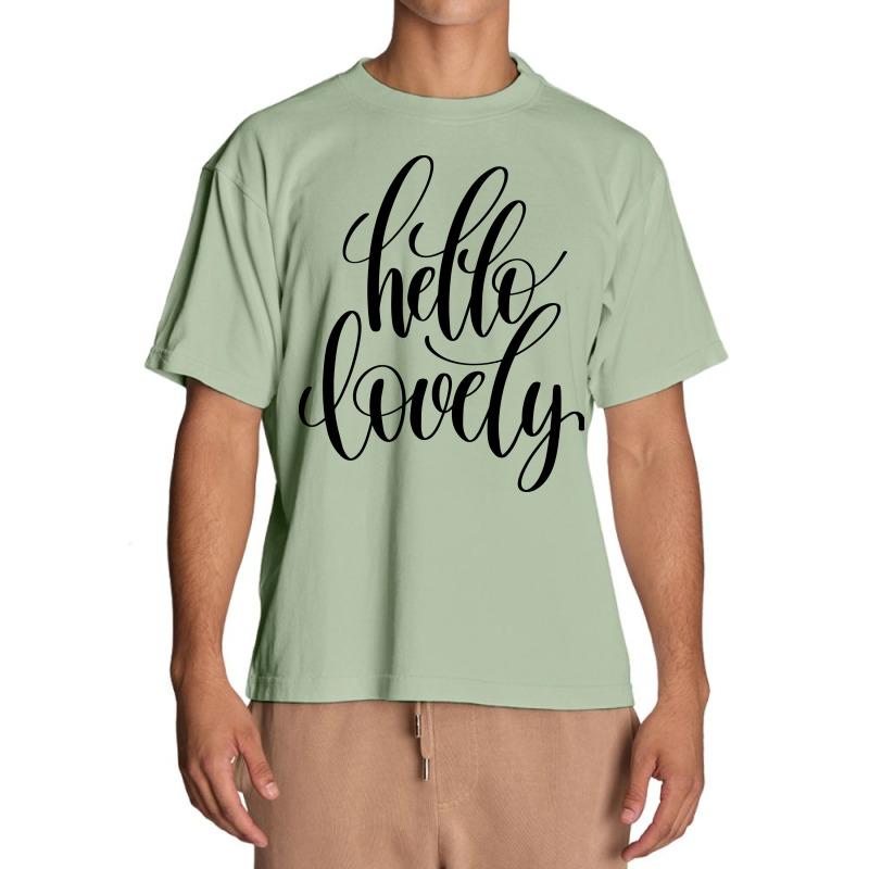 Hello Lovely Urban Heavy T-shirt by Kahvel | Artistshot