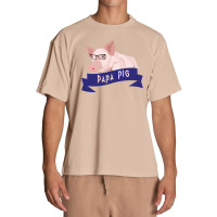 Papa Pig Urban Heavy T-shirt | Artistshot