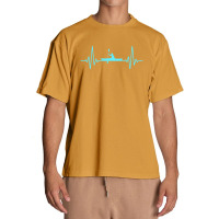 Kayak Heartbeat | Adventure Kayaking Urban Heavy T-shirt | Artistshot