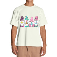 4 Easter Gnomes Pastel Spring Bunny Ears Gingham Rabbit Premium T Shir Urban Heavy T-shirt | Artistshot