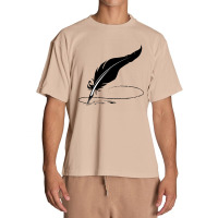 Feather Pen Urban Heavy T-shirt | Artistshot