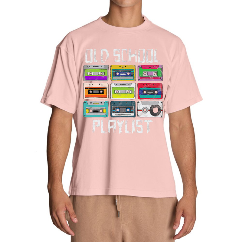 Cas.sette Tape Mu.sic T Shirt Retro 80s  Playlist T Sh Urban Heavy T-shirt by new121 | Artistshot